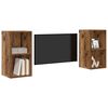 vidaXL TV-Schrankset 2 pcs Altholz 37 x 37 x 72 cm Holzwerkstoff