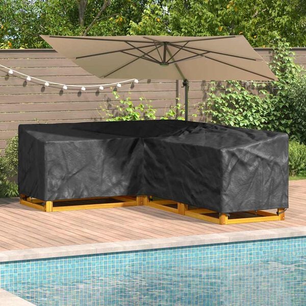 vidaXL Gartenmöbelabdeckung 250 x 180 x 80 cm 210D Oxford Stoff