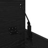 vidaXL Aufbewahrungsbox Schwarz Eichen-Optik 40 x 42 x 46 cm