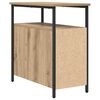 vidaXL Nachttisch Artisan-Eiche 30 x 60 x 60 cm Holzwerkstoff