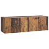 vidaXL Wandmontierter TV-Schrank Altholz 98 x 31 x 30 cm Holzwerkstoff