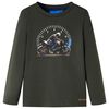 vidaXL Kinder-Langarmshirt Khaki 128