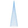 vidaXL LED-Weihnachtsbaum f&uuml;r Fahnenmast 3000 LEDs Blau 800 cm