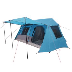 vidaXL Tunnelzelt Blau 400 x 278 x 182 cm