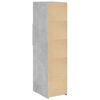 vidaXL Highboard Betongrau 30x42,5x124 cm Holzwerkstoff