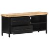 vidaXL TV-Schrank 90x30x41 cm Raues Mangoholz