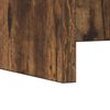 vidaXL Wandtisch Ger&auml;ucherte Eiche 80 x 45 x 30 cm Holzwerkstoff