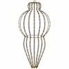 vidaXL Weihnachts-Finial-Licht 320 LEDs Warmes Wei&szlig;