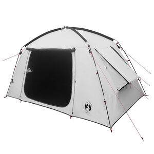 vidaXL H&uuml;tten-Zelt mit Dach Wei&szlig; Blackout 300 x 210 x 156 cm Polyester