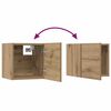 vidaXL TV-Schrank-Set 5 pcs Artisan-Eiche 181 x 30 x 120 cm
