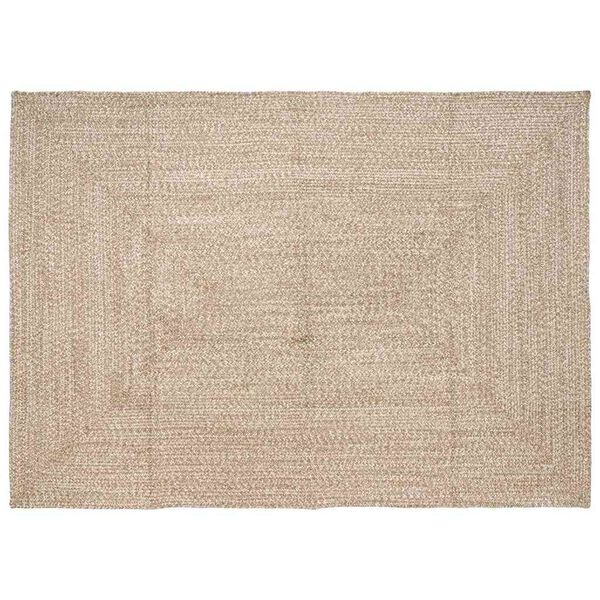 vidaXL Bereichsteppich Braun 160 x 230 cm Jute