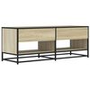 vidaXL TV-Schrank Sonoma-Eiche 120,5x40x46 cm Holzwerkstoff und Metall