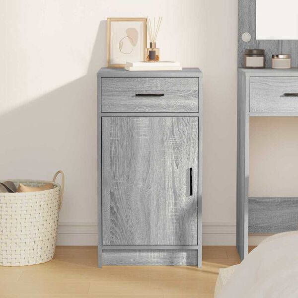 vidaXL Sideboard Graues Sonoma 40 x 40,5 x 75 cm Holzwerkstoff