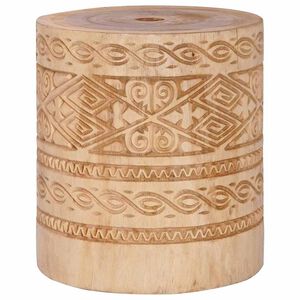 vidaXL Sonnenschirmst&auml;nder 28.05 kg Natur Massivholz Zylindrisch