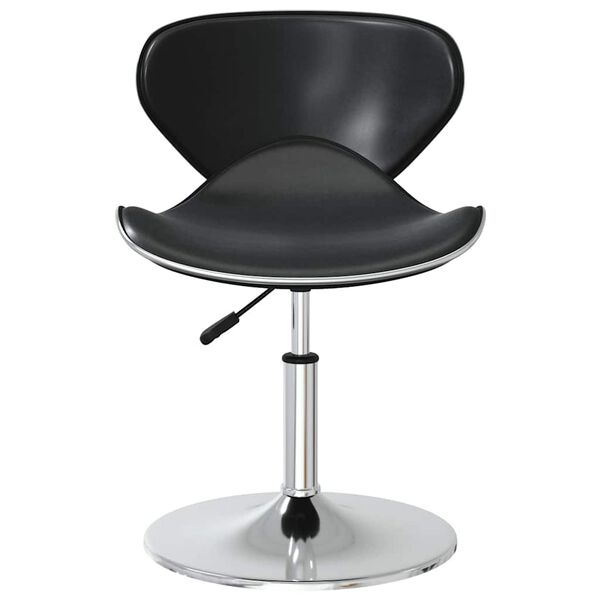 vidaXL Esszimmerst&uuml;hle 6 Stk. Schwarz Kunstleder