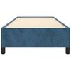 vidaXL Bettgestell ohne Matratze Dunkelblau 80x200 cm Samt