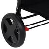 vidaXL 3-in-1 Kinderwagen Hellgrau Stahl
