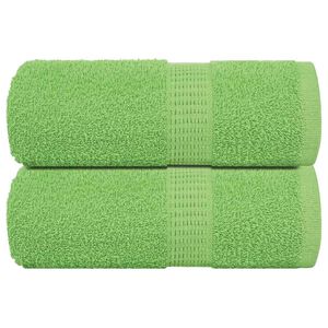 vidaXL Wascht&uuml;cher FROGN 2 Stk. Apfelgr&uuml;n 30x30 cm 360 g/m&sup2;