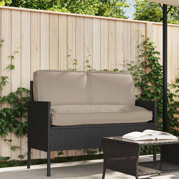 vidaXL Kissenset 3 pcs Taupe Oxford-Stoff