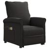 vidaXL Massagesessel mit Aufstehhilfe Schwarz Stoff