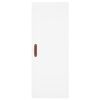 vidaXL Highboard Weiß 34,5x34x180 cm Holzwerkstoff