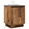 vidaXL Nachttisch Altholz 39 x 34,5 x 50 cm Holzwerkstoff