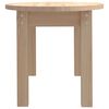 vidaXL Couchtisch 80x40x35 cm Massivholz Kiefer