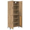 vidaXL Highboard Artisan-Eiche 69,5 x 34 x 180 cm Holzwerkstoff