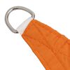 vidaXL Sonnensegel Oxford-Gewebe Dreieckig 4,5x4,5x4,5 m Orange