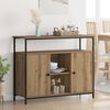 vidaXL Sideboard Artisan-Eiche 100 x 35 x 80 cm Holzwerkstoff
