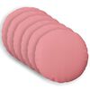 vidaXL Kissenbezug 6 stk. HEERLEN Rosa Durchmesser 30 cm Stoff