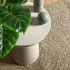 vidaXL Teppich ZIZUR Beige 80x150 cm Jute-Optik Indoor und Outdoor