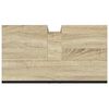 vidaXL Waschbeckenunterschrank Sonoma-Eiche 60x33x60 cm Holzwerkstoff