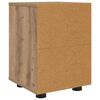 vidaXL Nachttisch Artisan-Eiche 30,5 x 30 x 43 cm Holzwerkstoff