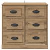 vidaXL Sideboard Artisan-Eiche 70 x 35,5 x 67,5 cm Holzwerkstoff