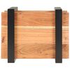vidaXL Nachttisch 50x40x40 cm Akazie Massivholz