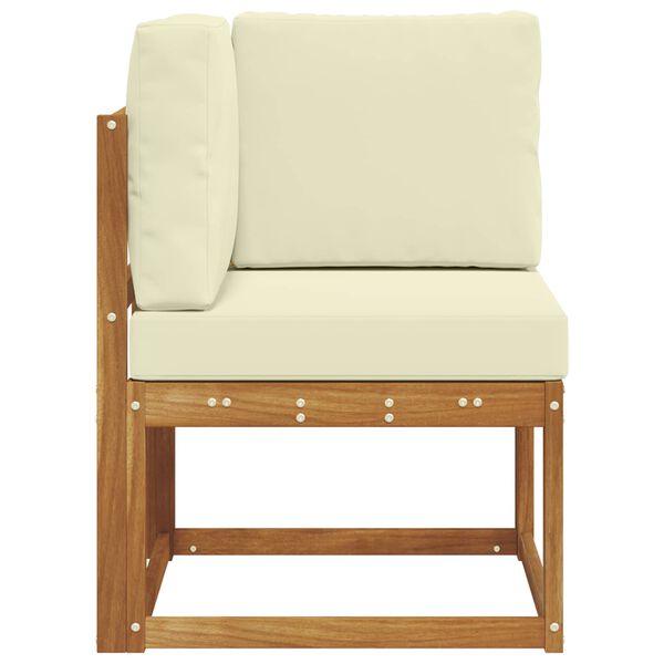 vidaXL Outdoor Ecksofa Massivholz Akazie