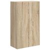 vidaXL TV-Wandschrank 59,5 x 31 x 100 cm Sonoma-Eiche Holzwerkstoff