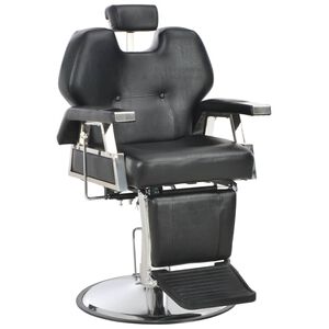 vidaXL Friseurstuhl Schwarz 72&times;68&times;98 cm Kunstleder