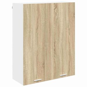 vidaXL H&auml;ngeschrank Sonoma-Eiche 80 x 31 x 100 cm Holzwerkstoff