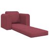 vidaXL Schlafsofa Weinrot 98 x 71 x 83 cm Stoff