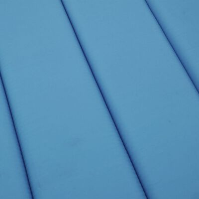 vidaXL Sonnenliegen-Auflage Blau 200x70x3 cm Oxford-Gewebe