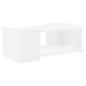 vidaXL Couchtisch Wei&szlig; 90 x 50 x 33 cm Holzwerkstoff