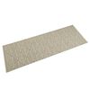 vidaXL K&uuml;chenteppich Waschbar Bl&auml;tter 60x180 cm Samt