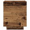 vidaXL Nachttisch 2 pcs Altholz 45 x 40 x 55 cm Holzwerkstoff