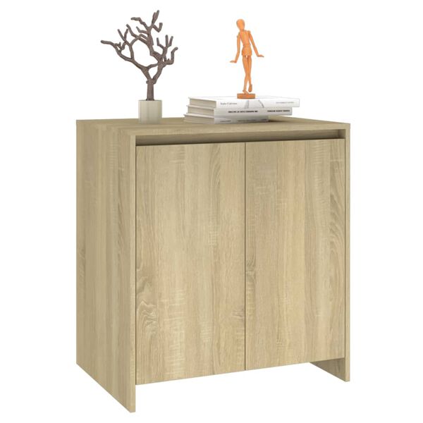 vidaXL Sideboard Sonoma-Eiche 70x41x75 cm Holzwerkstoff