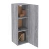 vidaXL TV-Schrank Grau Sonoma 30,5x30x90 cm Holzwerkstoff