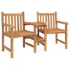 vidaXL Garten Gartenst&uuml;hle 152 x 63 x 89 cm Massivholz Teak
