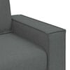 vidaXL 2-Sitzer Sofa Dunkelgrau 140 cm Stoff