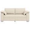 vidaXL Sofa Beige 180 x 80 x 82 cm Leinenmischgewebe